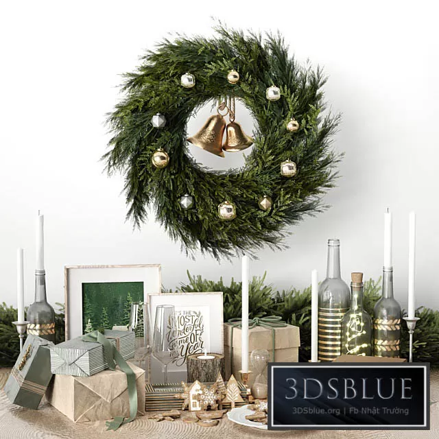 DECORATION – DECORATIVE SET – 3DSKY Models – 3449