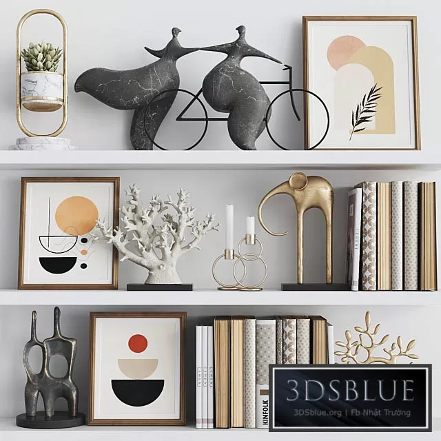 DECORATION – DECORATIVE SET – 3DSKY Models – 3471