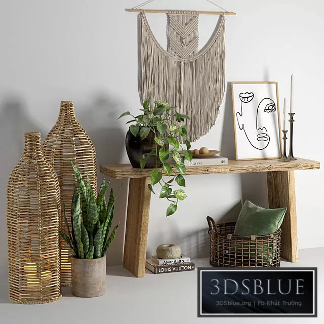 DECORATION – DECORATIVE SET – 3DSKY Models – 3474