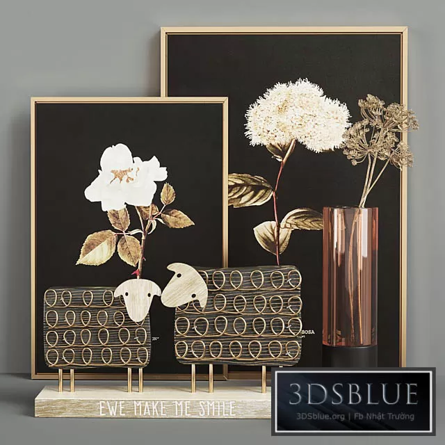 DECORATION – DECORATIVE SET – 3DSKY Models – 3477