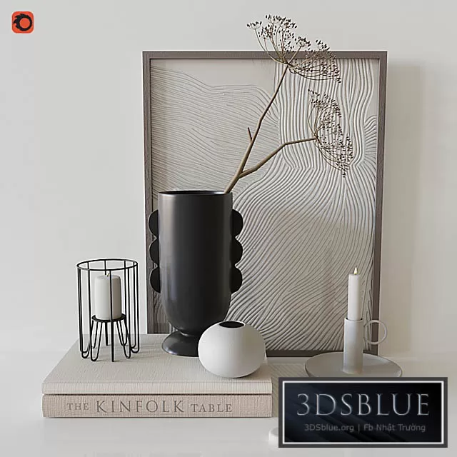 DECORATION – DECORATIVE SET – 3DSKY Models – 3488