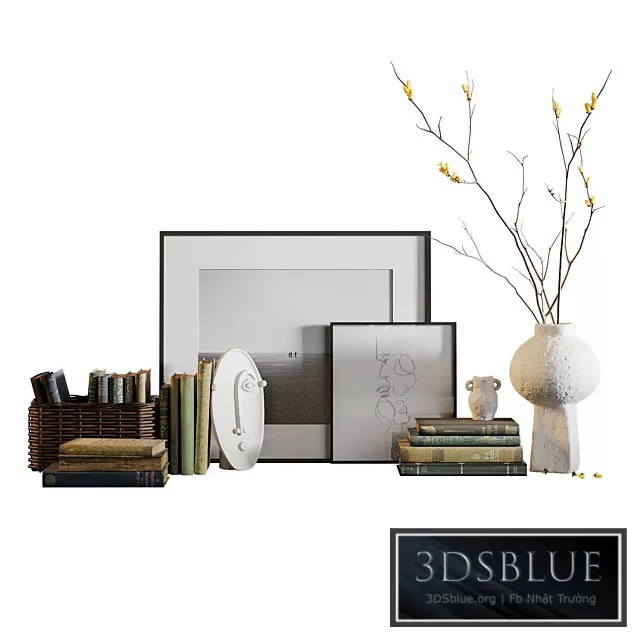 DECORATION – DECORATIVE SET – 3DSKY Models – 3506