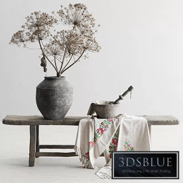 DECORATION – DECORATIVE SET – 3DSKY Models – 3519