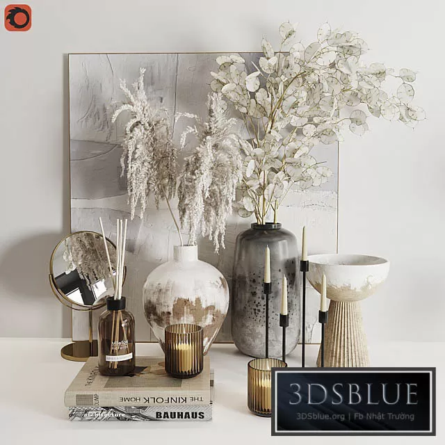 DECORATION – DECORATIVE SET – 3DSKY Models – 3520