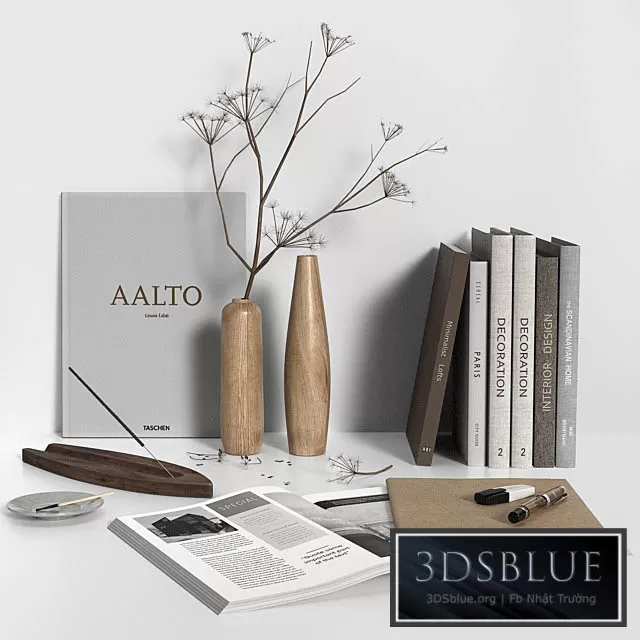 DECORATION – DECORATIVE SET – 3DSKY Models – 3521