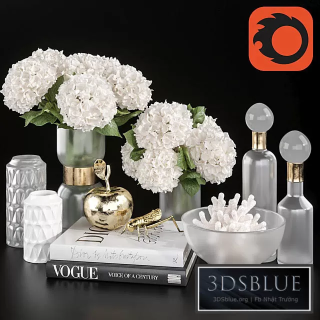 DECORATION – DECORATIVE SET – 3DSKY Models – 3526