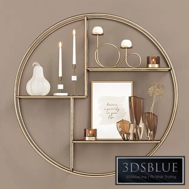 DECORATION – DECORATIVE SET – 3DSKY Models – 3528
