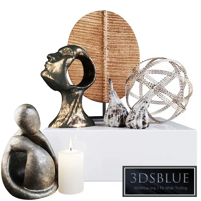 DECORATION – DECORATIVE SET – 3DSKY Models – 3535