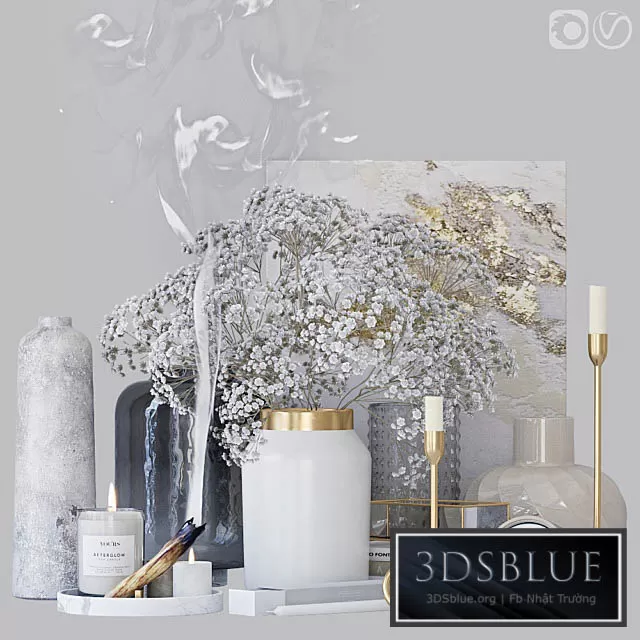 DECORATION – DECORATIVE SET – 3DSKY Models – 3540