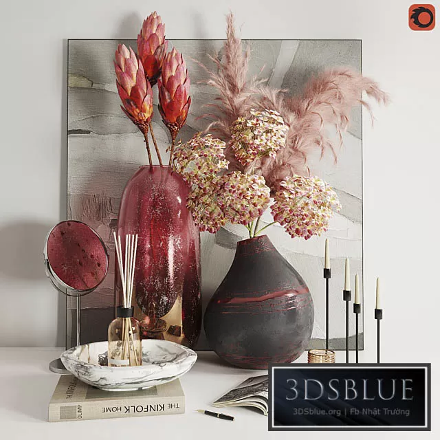 DECORATION – DECORATIVE SET – 3DSKY Models – 3541