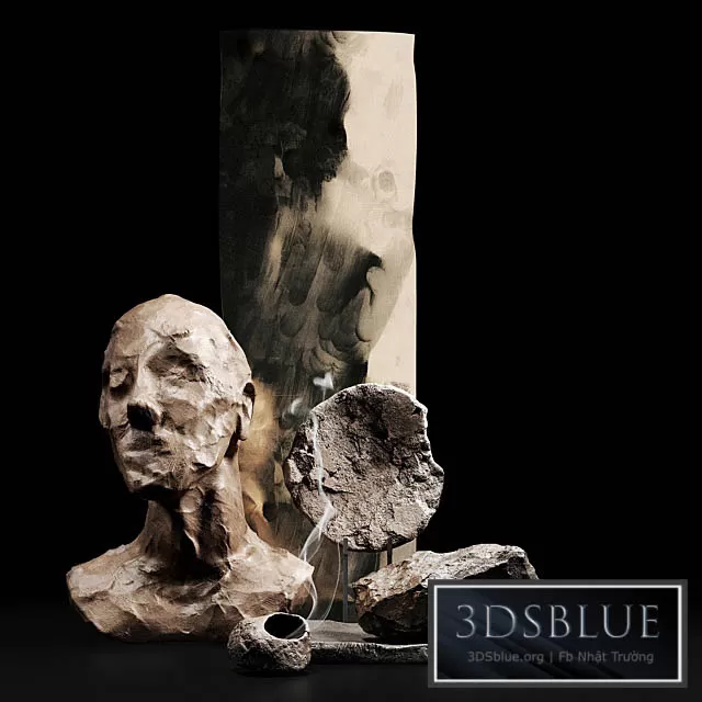 DECORATION – DECORATIVE SET – 3DSKY Models – 3544