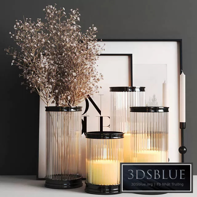 DECORATION – DECORATIVE SET – 3DSKY Models – 3547