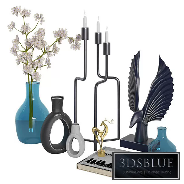 DECORATION – DECORATIVE SET – 3DSKY Models – 3548