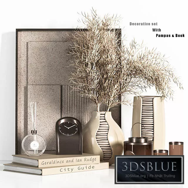 DECORATION – DECORATIVE SET – 3DSKY Models – 3552