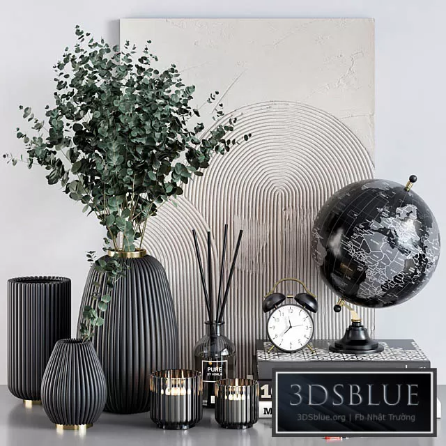 DECORATION – DECORATIVE SET – 3DSKY Models – 3554