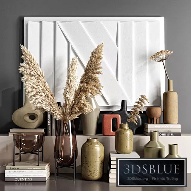 DECORATION – DECORATIVE SET – 3DSKY Models – 3565