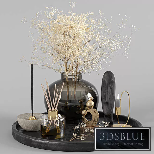 DECORATION – DECORATIVE SET – 3DSKY Models – 3566