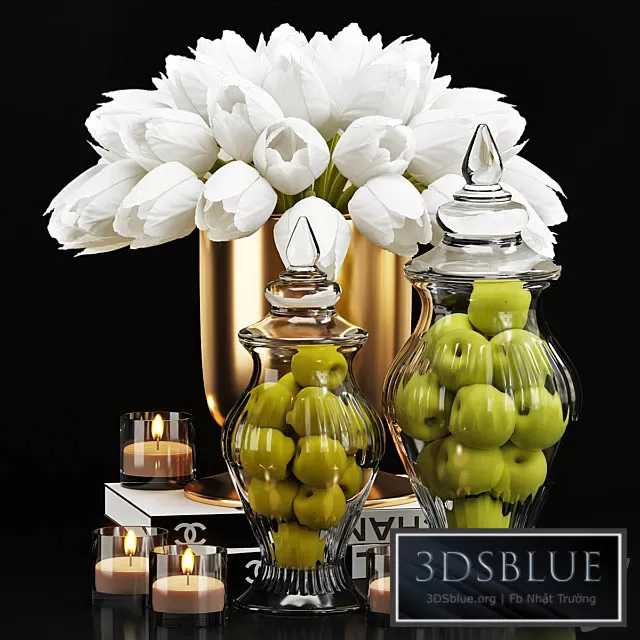 DECORATION – DECORATIVE SET – 3DSKY Models – 3567