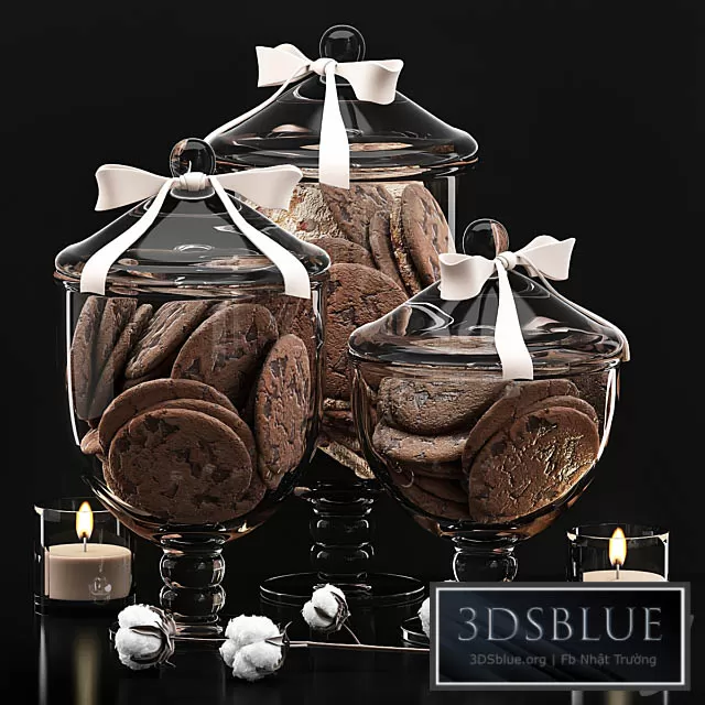 DECORATION – DECORATIVE SET – 3DSKY Models – 3568