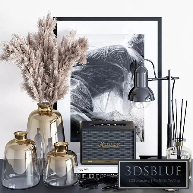 DECORATION – DECORATIVE SET – 3DSKY Models – 3569