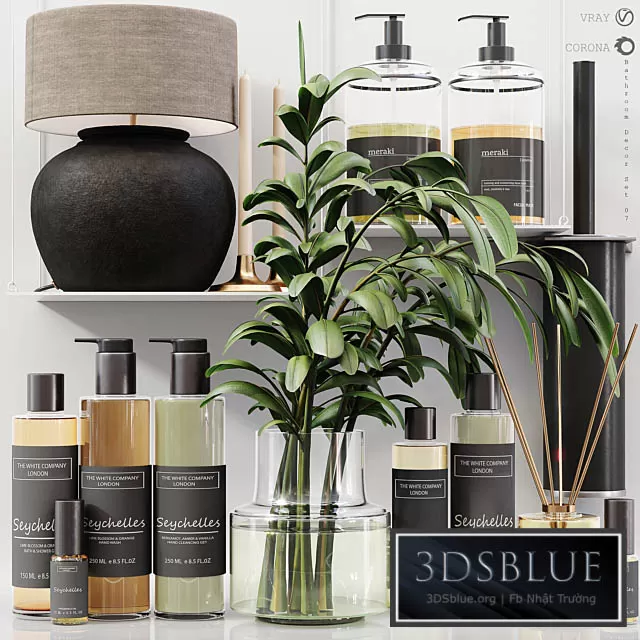 DECORATION – DECORATIVE SET – 3DSKY Models – 3577