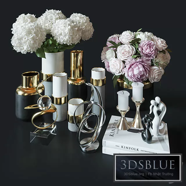 DECORATION – DECORATIVE SET – 3DSKY Models – 3581