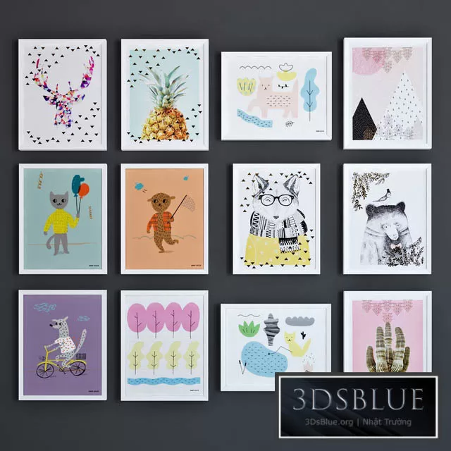 DECORATION – FRAME – 3DSKY Models – 3614