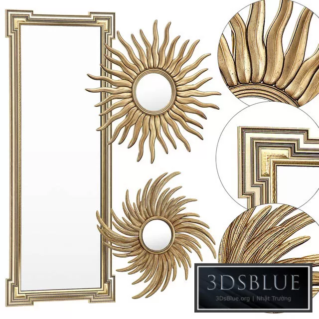 DECORATION – MIRROR – 3DSKY Models – 4037 DECORATION – MIRROR – 3DSKY Models – 4037