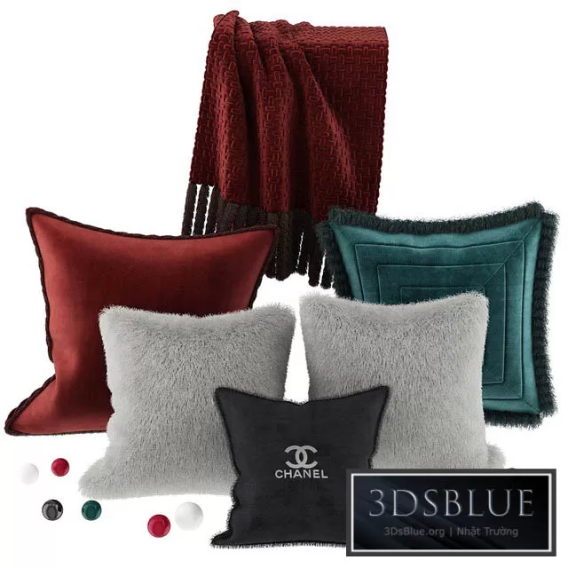 DECORATION – PILLOWS – 3DSKY Models – 4666