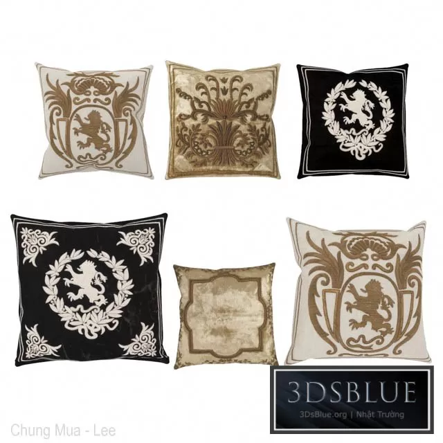 DECORATION – PILLOWS – 3DSKY Models – 4676