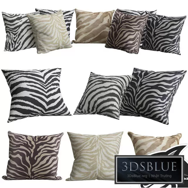 DECORATION – PILLOWS – 3DSKY Models – 4687