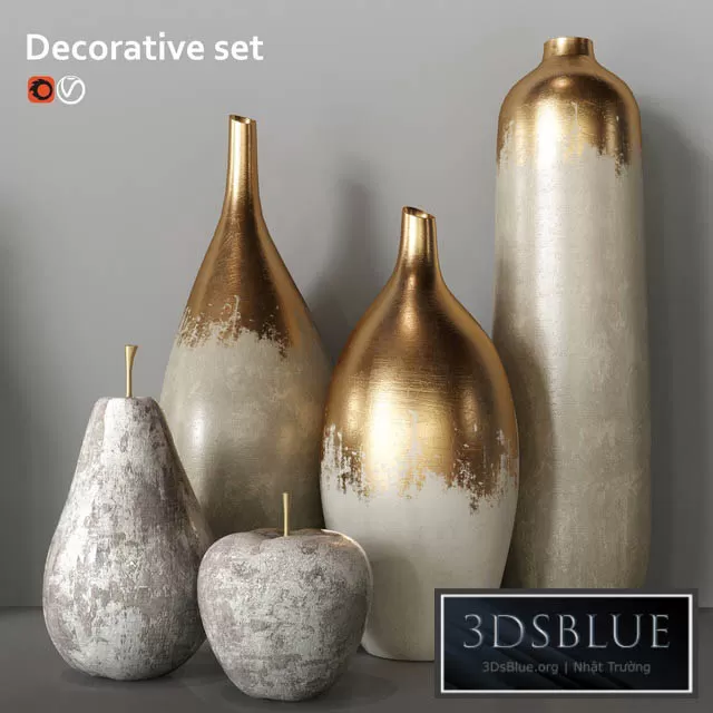 DECORATION – VASE – 3DSKY Models – 4917