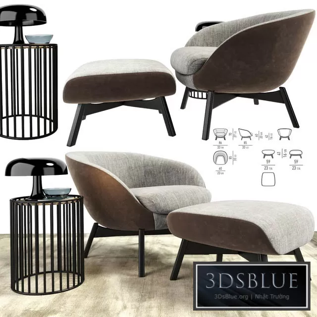FURNITURE – AMRCHAIR – 3DSKY Models – 4986