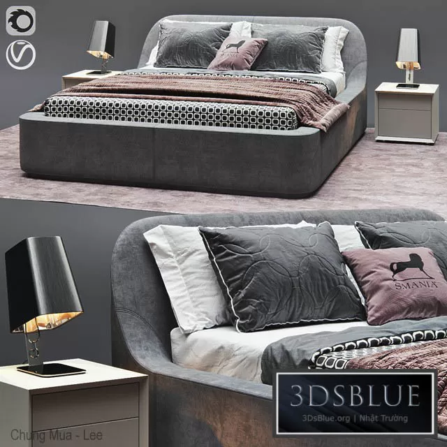 FURNITURE – BED – 3DSKY Models – 5777
