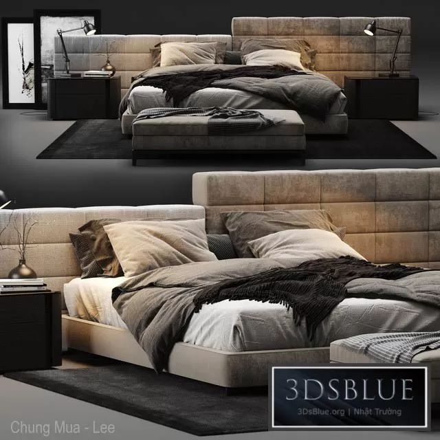 FURNITURE – BED – 3DSKY Models – 5785