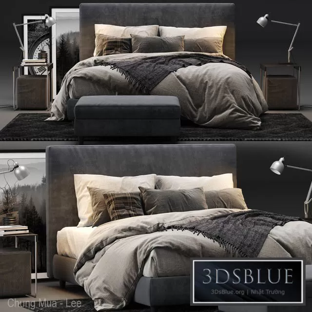 FURNITURE – BED – 3DSKY Models – 5800