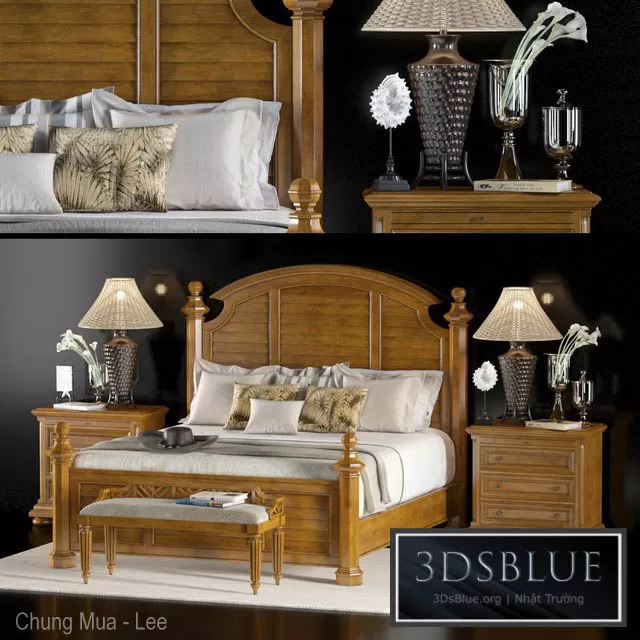 FURNITURE – BED – 3DSKY Models – 5827