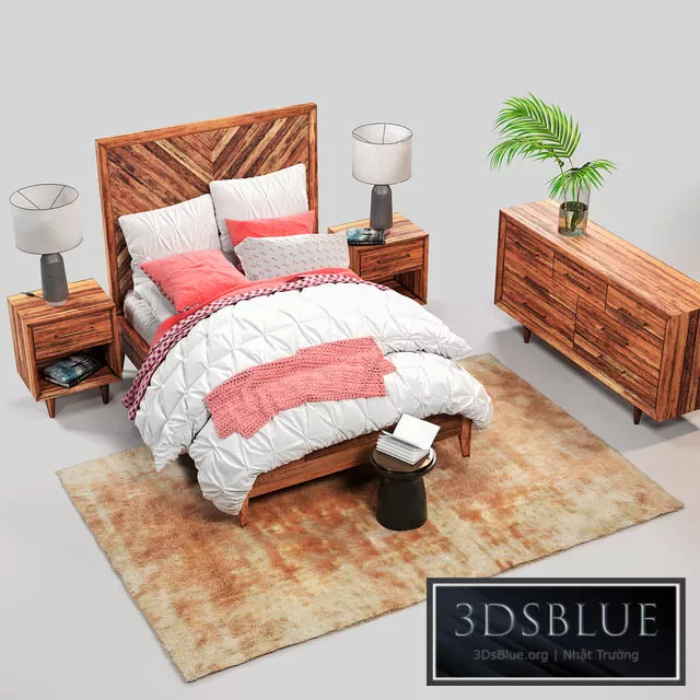 FURNITURE – BED – 3DSKY Models – 5842