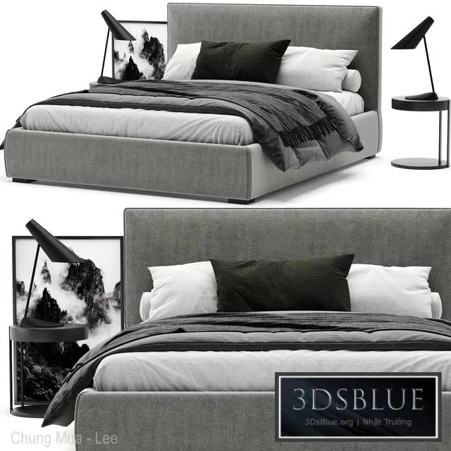 FURNITURE – BED – 3DSKY Models – 5878