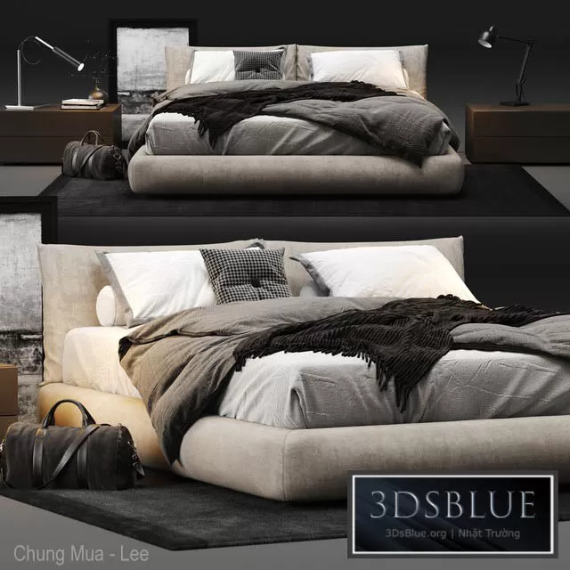 FURNITURE – BED – 3DSKY Models – 5883 FURNITURE – BED – 3DSKY Models – 5883