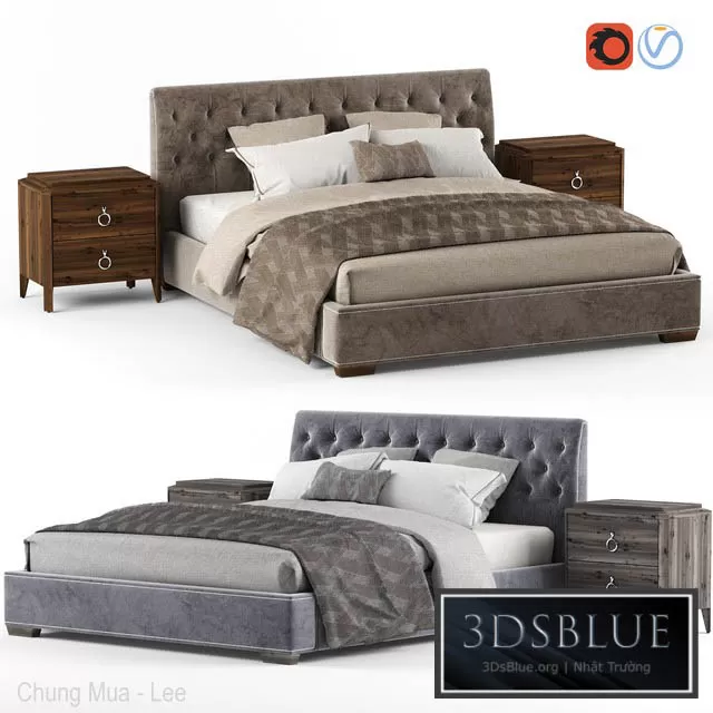 FURNITURE – BED – 3DSKY Models – 5956 FURNITURE – BED – 3DSKY Models – 5956