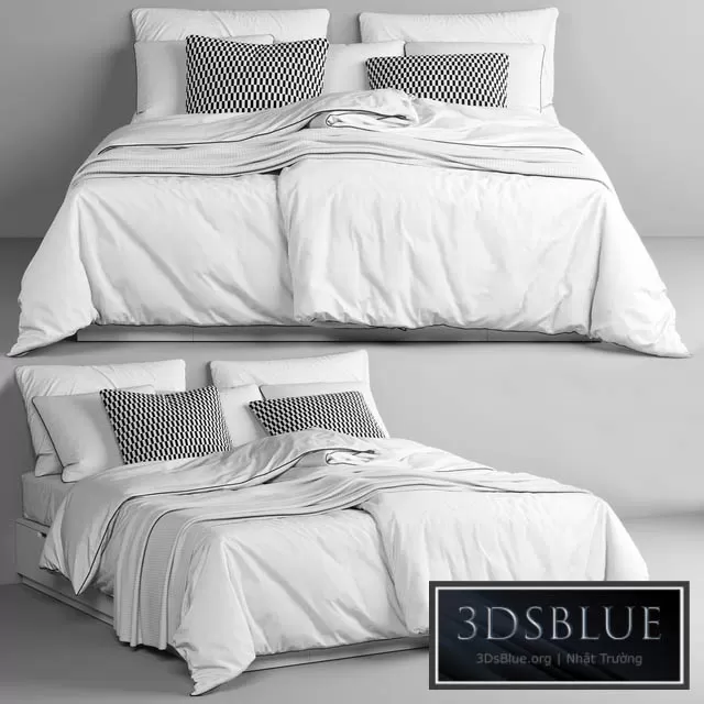 FURNITURE – BED – 3DSKY Models – 6116