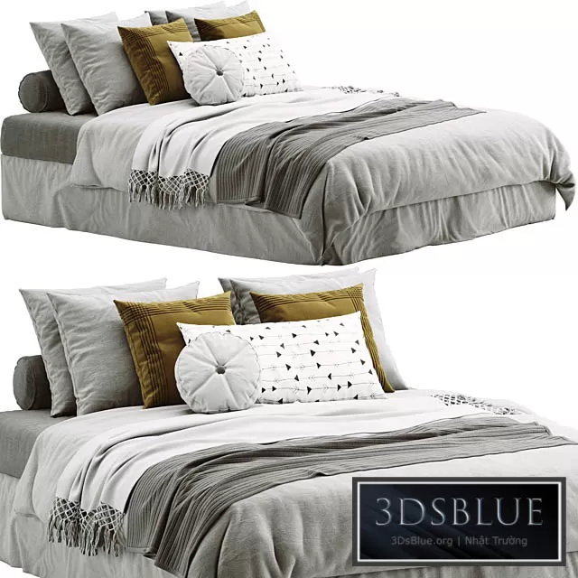 FURNITURE – BED – 3DSKY Models – 6226