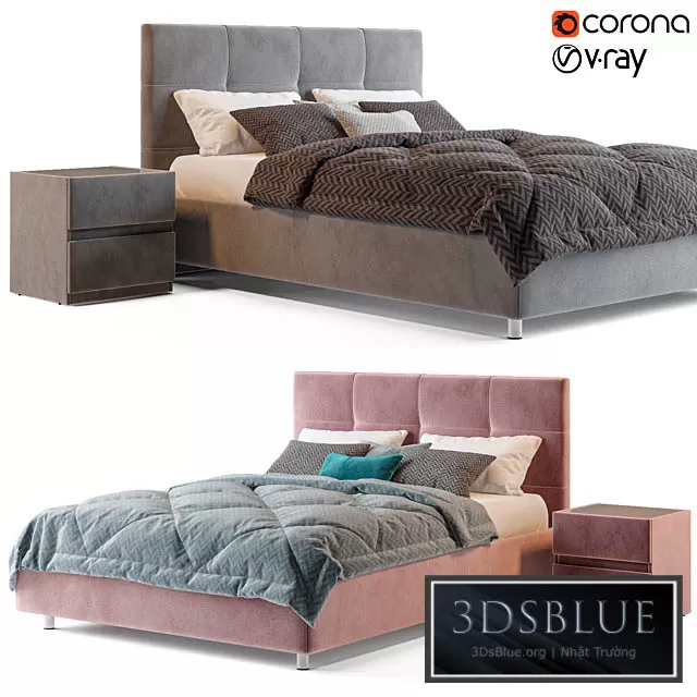 FURNITURE – BED – 3DSKY Models – 6229