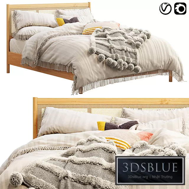FURNITURE – BED – 3DSKY Models – 6343