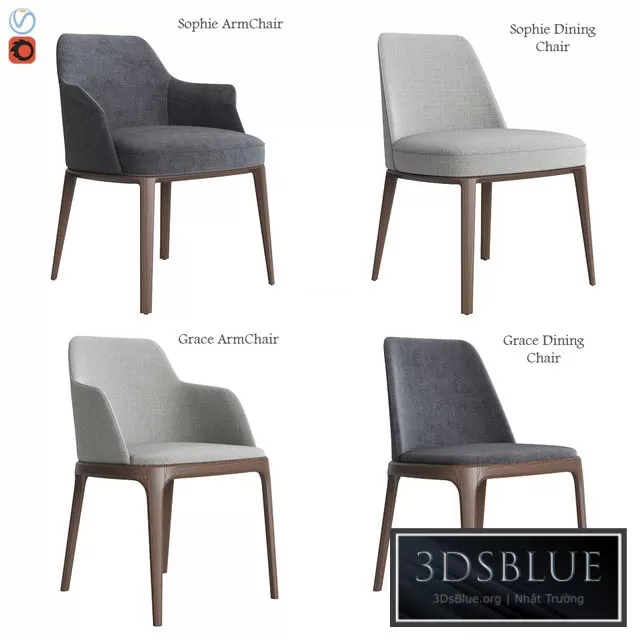 FURNITURE – CHAIR – 3DSKY Models – 6456