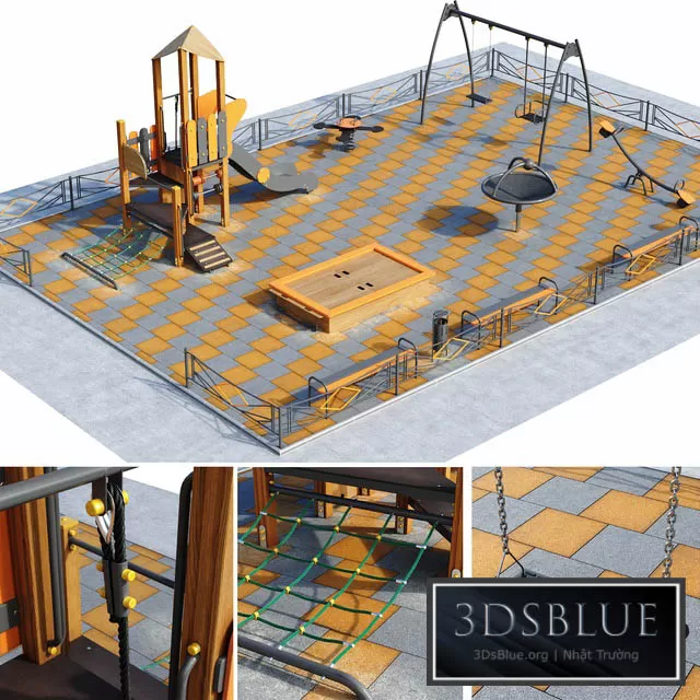 ARCHITECTURE – PLAYGROUND – 3DSKY Models – 696