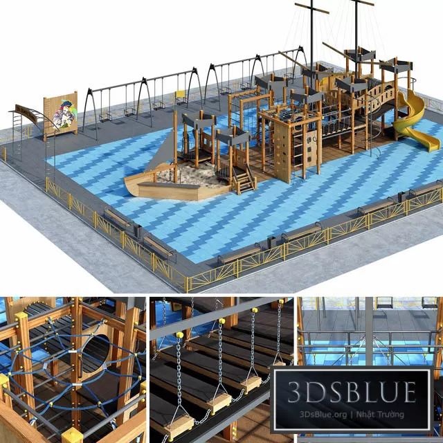 ARCHITECTURE – PLAYGROUND – 3DSKY Models – 697