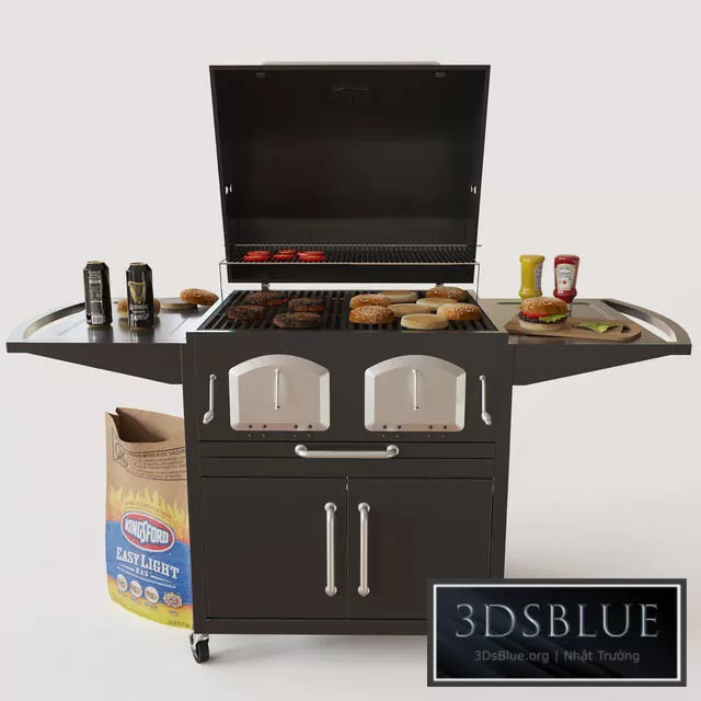 ARCHITECTURE – BABECUE & GRILL – 3DSKY Models – 8