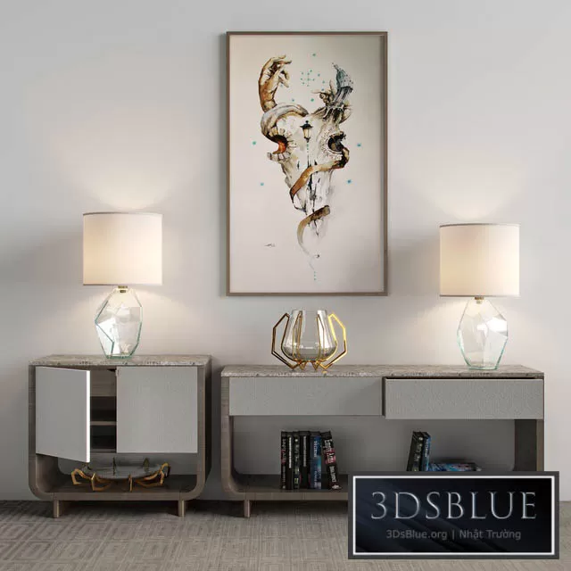 FURNITURE – CONSOLE – 3DSKY Models – 7088